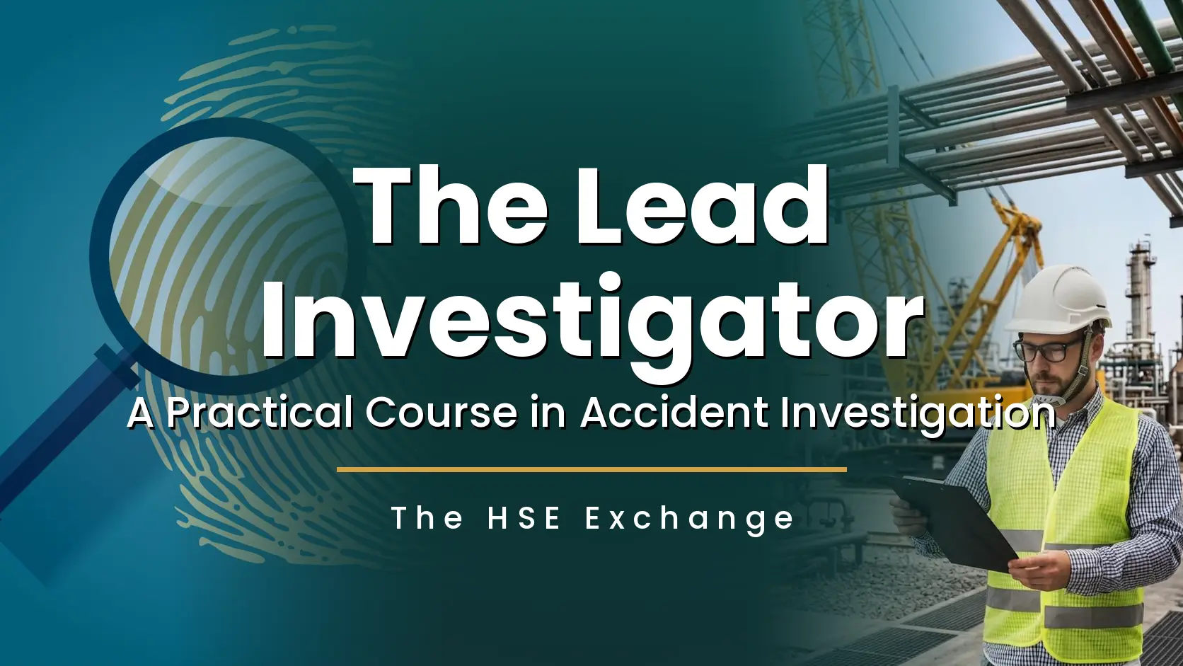 The Lead Investigator accident investigation course thumbnail
